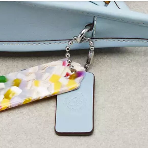 COACHTOPIA Ergo Bag In Basket-Weave Upcrafted Leather NWT - Picture 6 of 8